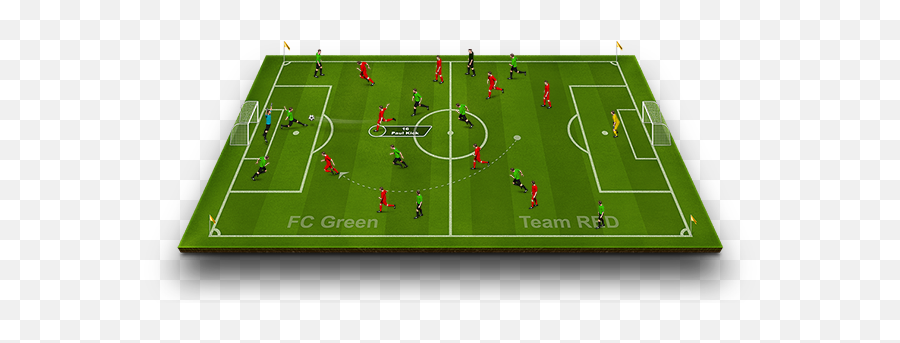 Soccer Field Template - For Soccer Png,Football Field Icon