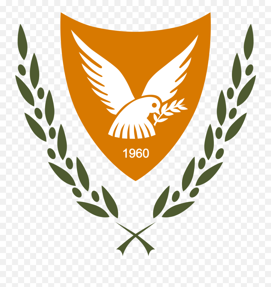 Coat Of Arms Cyprus - Wikipedia Republic Of Cyprus Emblem Png,Olive Branch Icon