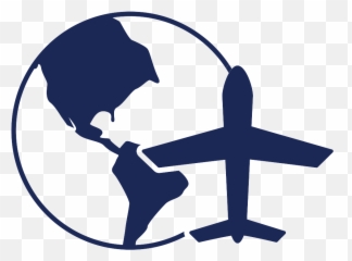 Newsletter Winter 2019 U2013 Panther Express Travel U0026 Expense - Globe Clipart Plane png