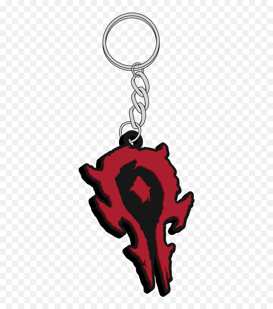 Warcraft Horde Rubber Keychain - Keychain Png,Horde Png
