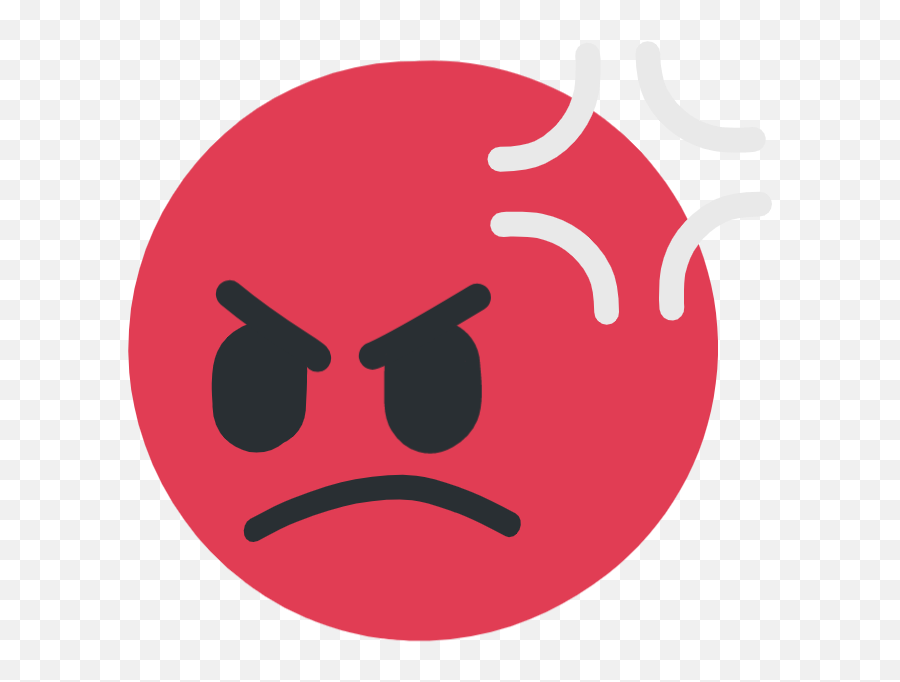 Offended - Rage Emoji Transparent Background Png,Surprised Emoji Transparent Background