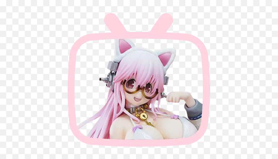 20222 Super Sonico Cat Figure Png Icon