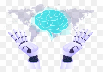 Cloud Ai Icon - Download in Line Style Fist png