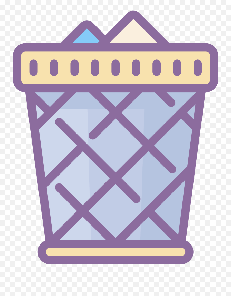 This Icon Is Meant To Represent A Full Trash Can - Icon Papelera De Reciclaje Icono Aesthetic Png,Wastebasket Icon