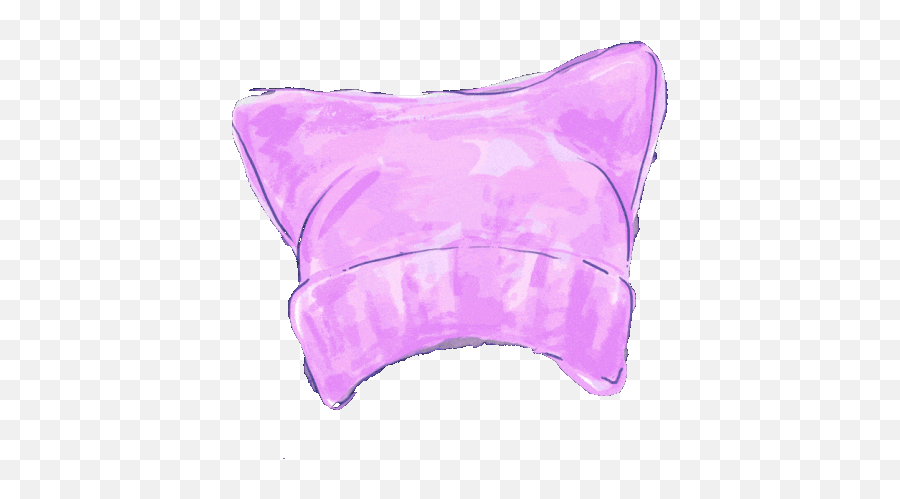 Pussy Hat Womensmarch Sticker - Pussy Hat Womensmarch Womens Decorative Png,Mac Icon Pillow