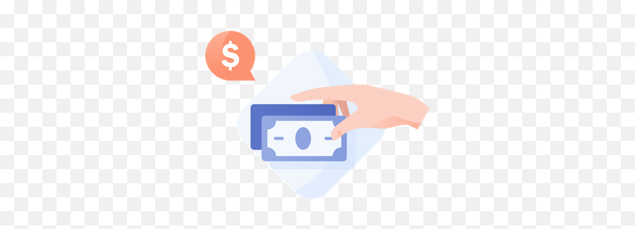 Best Premium Cash In Hand Illustration Download Png - Language,Cash In Hand Icon