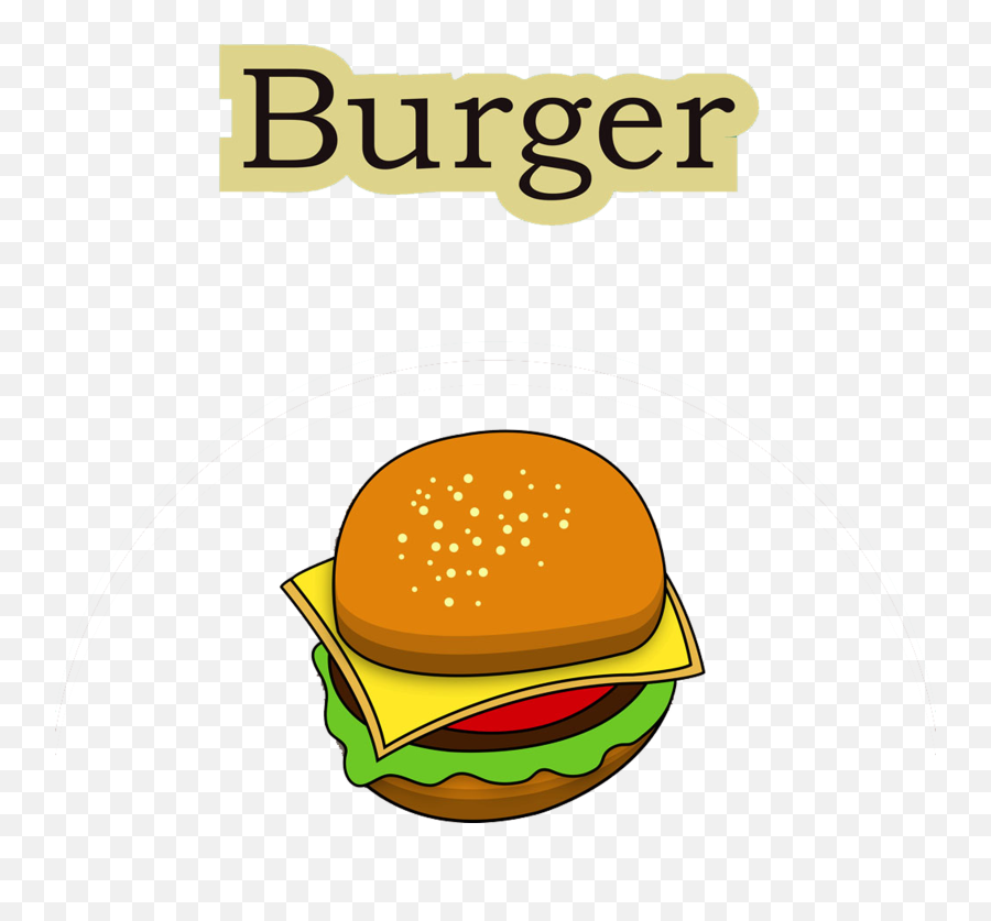 Fast Food Mcdonalds Big Mac - Mcdonalds Cartoon Burger Png,Burger Png