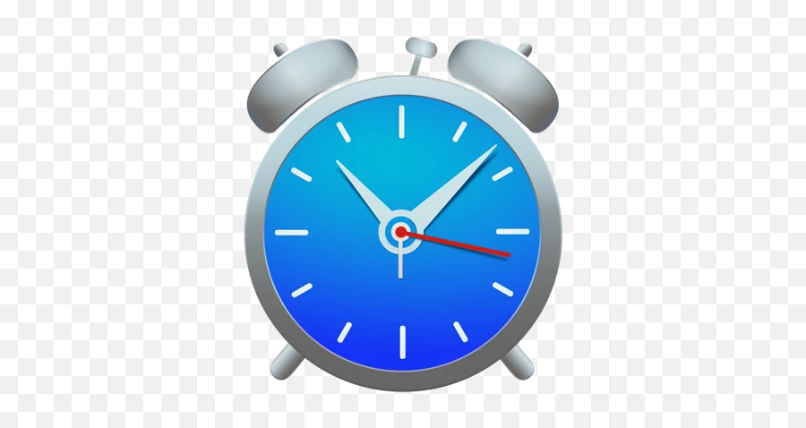 Awaken Runs Natively - Alarm Clock Icon Png Blue,Apple Clock Icon