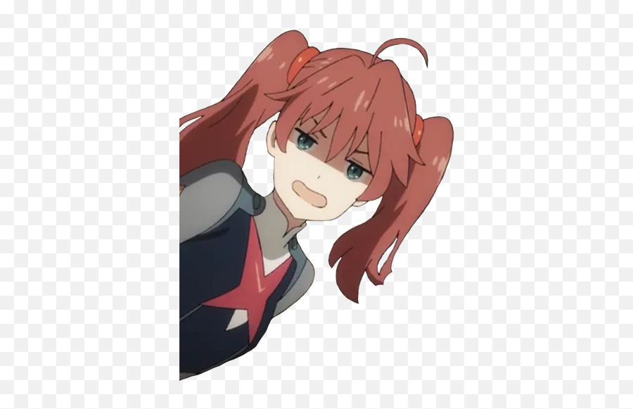 Anime Telegram Stickers - Fictional Character Png,Darling In The Franxx Icon