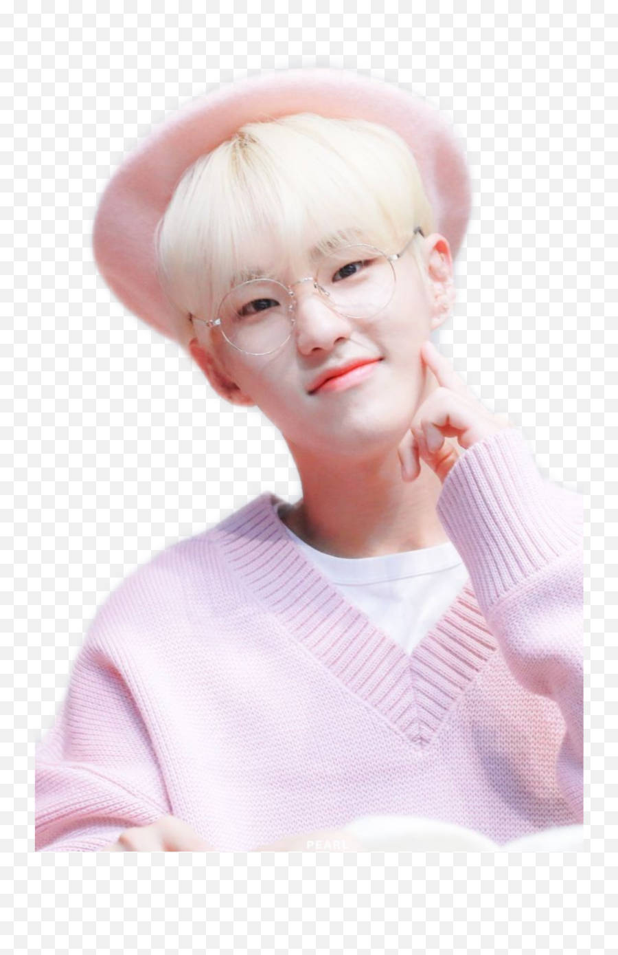 Seventeen Hoshi Freetoedit Sticker By Jihonnewo - Wig Png,Woozi Icon