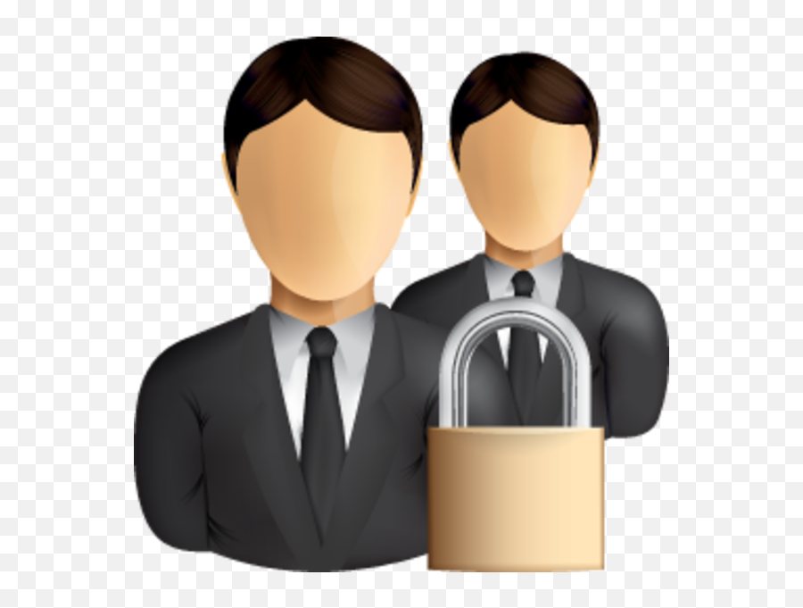 Business Users Lock 1 Free Images - Vector Business User Icon Png,User Login Icon