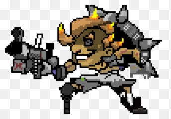 Junkrat Pixelart - Junkrat Pixel Art Png,Junkrat Png
