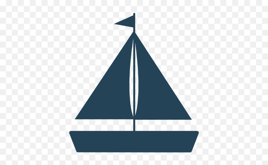 Flag Sailboat Vector - Triangle Png,Sailboat Logo