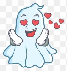 Download Halloween Fond Du0027écran Entitled Cute Ghost In L - Singing png