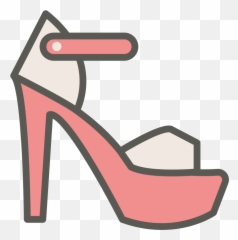 Peep Toe Pump Icon - png