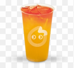 Download Hd Fresh Grapefruit Ice Tea - Iced Tea Transparent Orange Soft Drink Png,Iced Tea Png