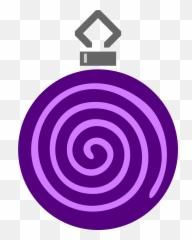 Clipart - Simple tree bauble 8 colour Army Ocs png
