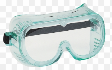 Download Clear Safety Goggle With Lens - Science Goggles Transparent Background png