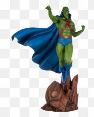 Super Powers Martian Manhunter Maquette - Martian Manhunter Png,Martian Manhunter Logo