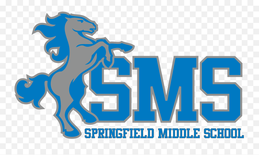 Track - South Carolina Springfield Middle School Png,Mustang Mascot Logo