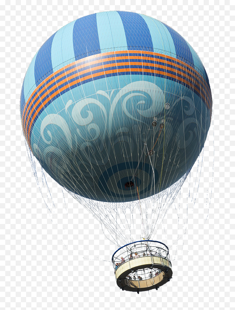 S - Disney Springs Balloon Silhouette Png,Hot Air Balloon Png