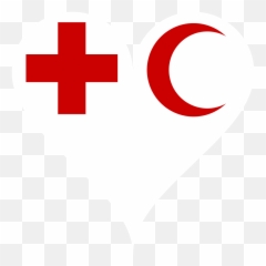 Love Heart Red Cross - Day Slogan png