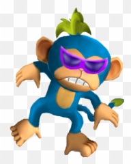 Download Hd The Chimp - Mario Transparent Png Image Chimp Mario Galaxy 2,Chimp Png