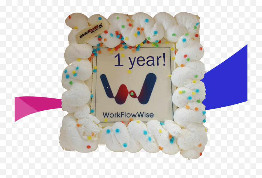 Workflowwise Celebrates First Birthday - Birthday Cake Png,First Birthday Png