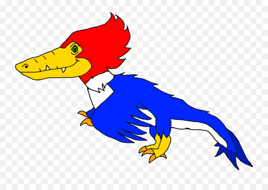 Woody Woodpecker Raptor - Cartoon Png,Woody Woodpecker Png