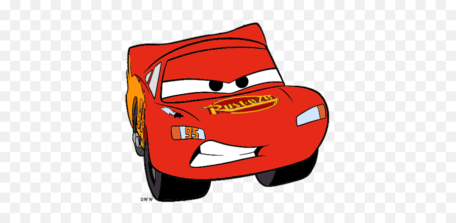 Mcqueen Png And Vectors For Free - Simple Lightning Mcqueen Cartoon,Mcqueen  Png - free transparent png images 