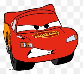 Mcqueen Png And Vectors For Free - Simple Lightning Cartoon