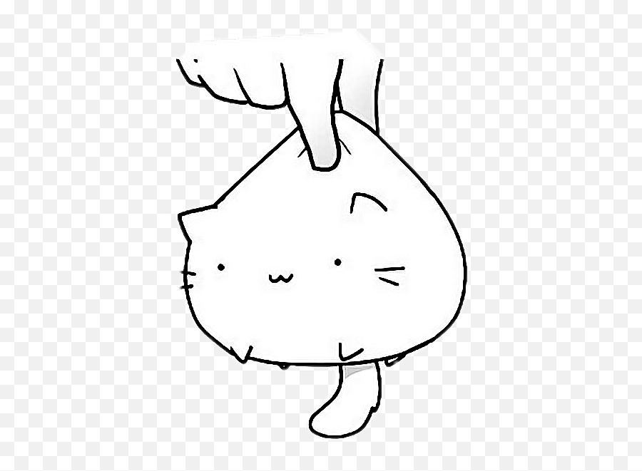 Tumblr Cat Aesthetic Png Handfreetoedit - Aesthetic Cat Drawing,Aesthetic Png Tumblr