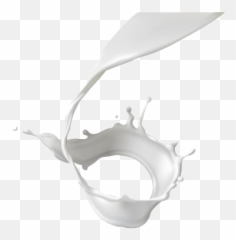 Circle Milk Splash Png Clipart