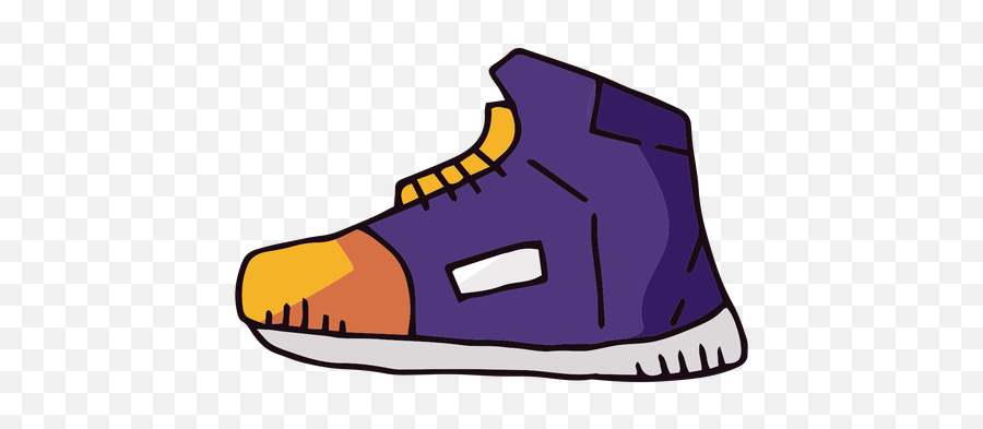 Transparent Png Svg Vector File - Zapatillas De Baloncesto Dibujo,Cartoon Basketball Png