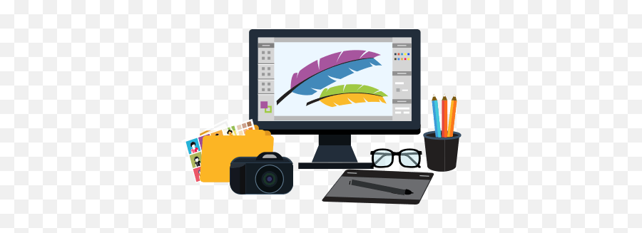 Graphics Design Titanstar Digital Marketing Firm - Graphic Design Computer Logo Png,Logo Design Png