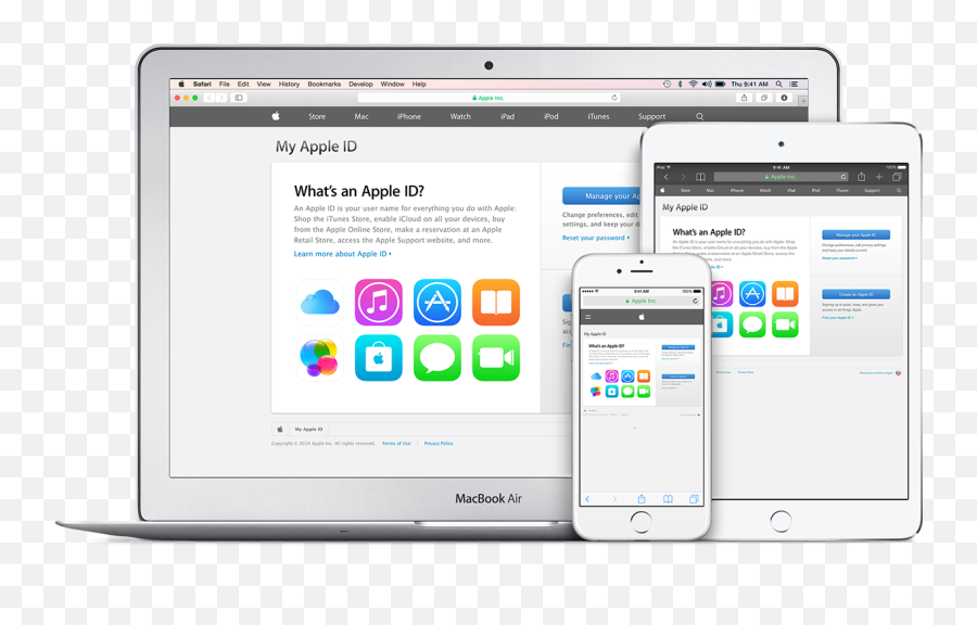 Create And Start Using An Apple Id U2013 Xzan Inc - App Store Png,Apple Inc Logo