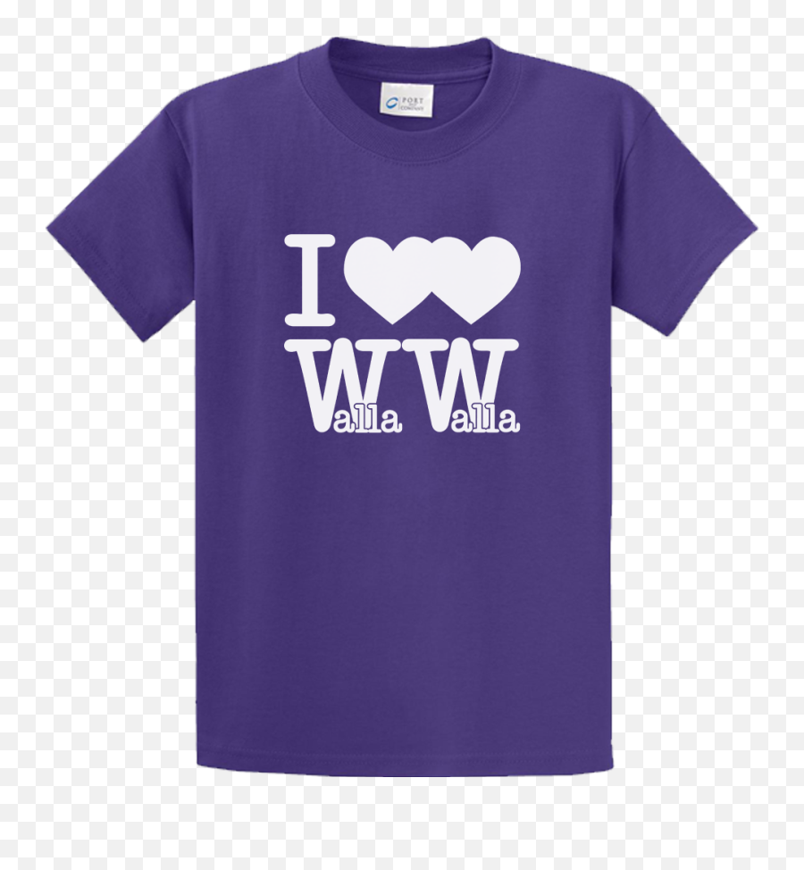 I Walla T - Active Shirt Png,Purple Shirt Png