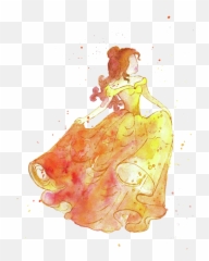 Beauty And The Beast T - Shirt Canvas png