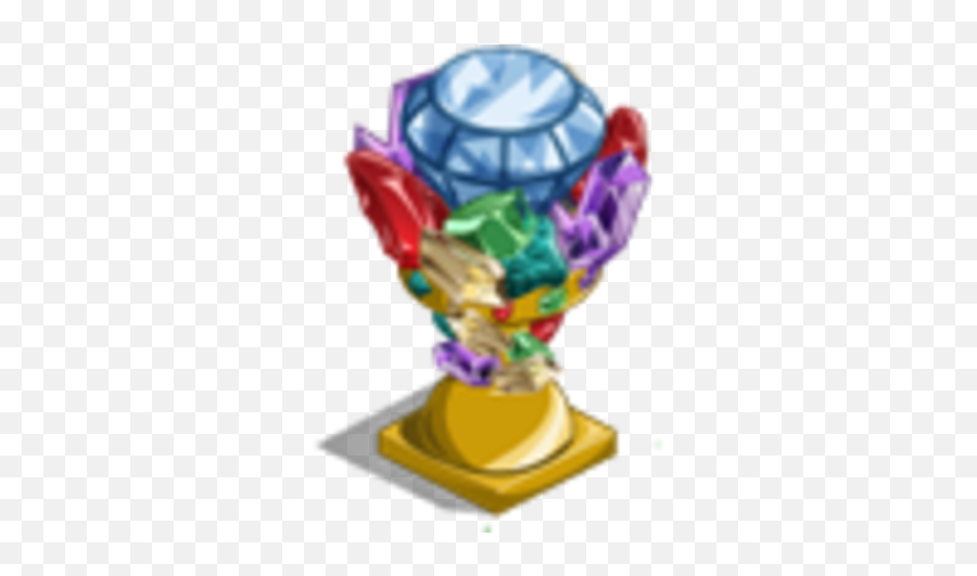 Gem Trophy Farmville Wiki Fandom - Trophy Png,Trophy Icon Png