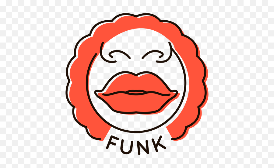 Símbolo De Música Funk Lábios - Baixar Pngsvg Transparente Clip Art,Labios Png