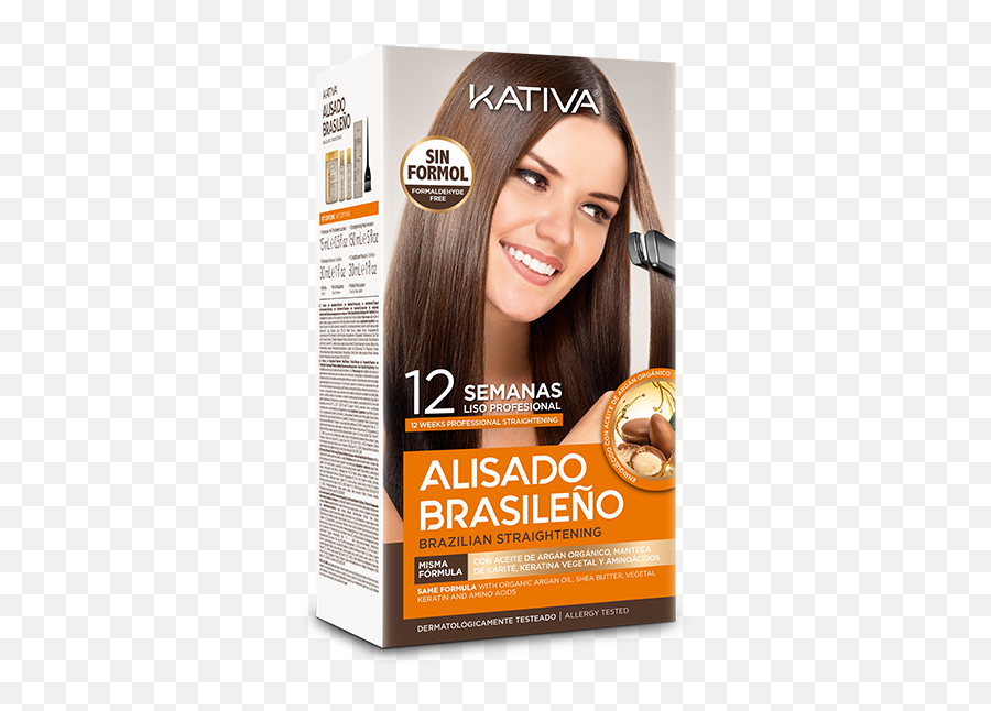 Brazilian Straightening Blonde Kativa - Kativa Brazilian Straightening Kit Png,Blond Hair Png