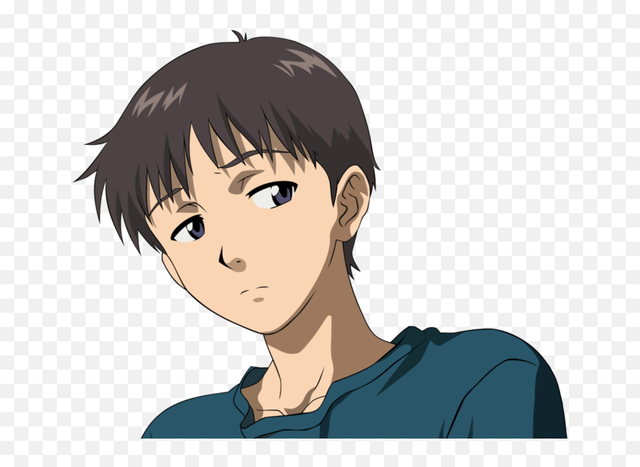 Hd 6 Most Hated Main Characters In - Evangelion Day Card Png,Anime Head Png