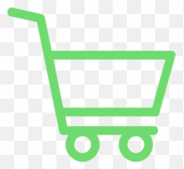 Go Shopping - Green Cart Icon Png