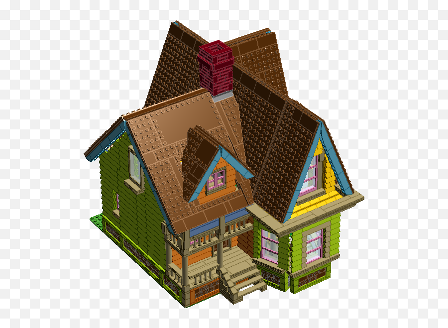 Up House Png Transparent Free For Download - Lego Up House Instructions,Cartoon House Png