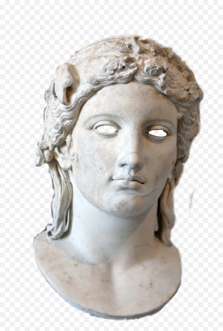 Greek Bust Png - Vaporwave Greek Statue Png,Vaporwave Statue Png