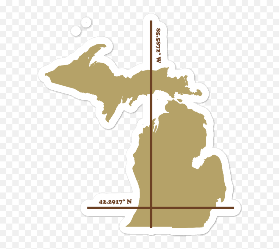 Wmu Western Michigan University Coordinates Sticker - Coldest Places In Michigan Png,University Of Michigan Logo Png