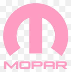 Pink Mopar Logo Dodge Girl - Transparent Png