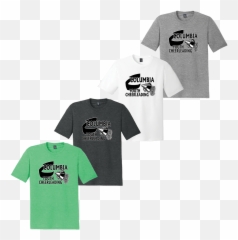 Columbia Youth Cheer Crew Tee F180 - Short Sleeve Png,Columbia Clothing Logo