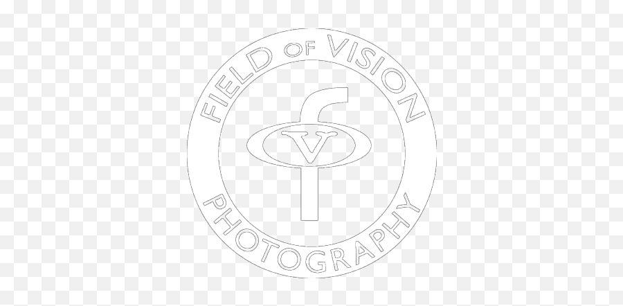 Alternate Round Logo - White Field Of Vision Photography Nocking Point Logo Png,Round Logo