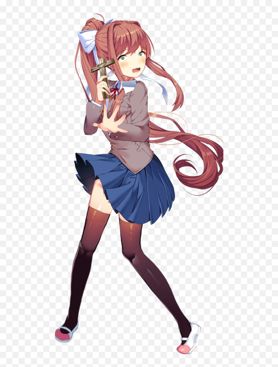 Monika Has Seen Your History And Wantu0027s Nothing To Do With - Monika Anime Png,Monika Transparent